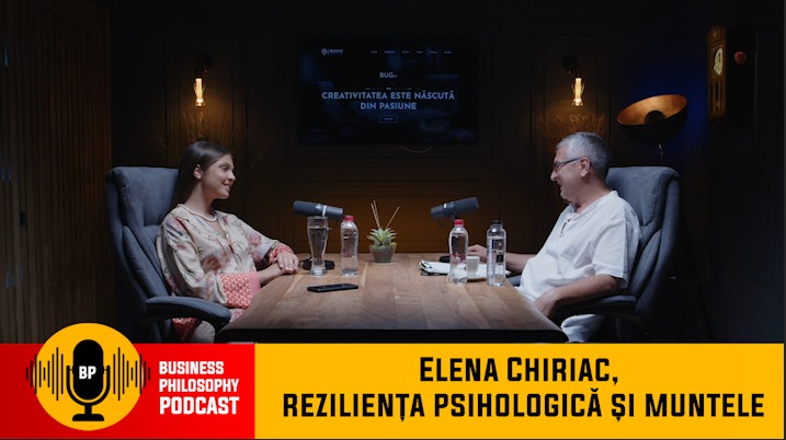 Elena Chiriac, reziliența psihologică și muntele – PODCAST BP