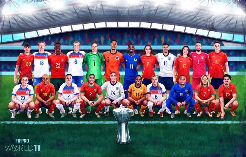 Yamal a devenit cel mai tânăr jucător inclus în echipa anului FIFPRO